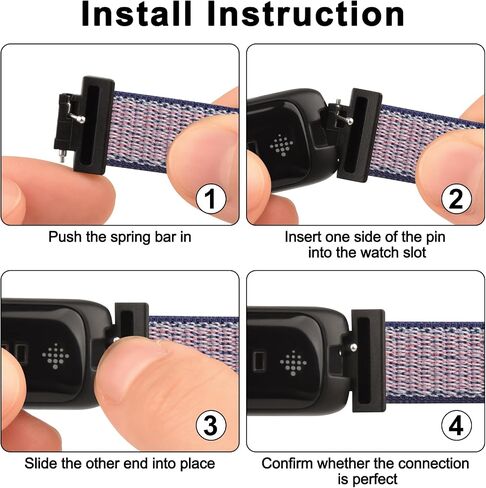 3 عبوات من أربطة النايلون من أجل Fitbit Inspire 3 أساور للنساء والرجال، سوار معصم رياضي قابل للتعديل من النايلون وأشرطة بديلة لـ Fitbit Inspire 3 لتتبع اللياقة البدنية in Saudi Arabia