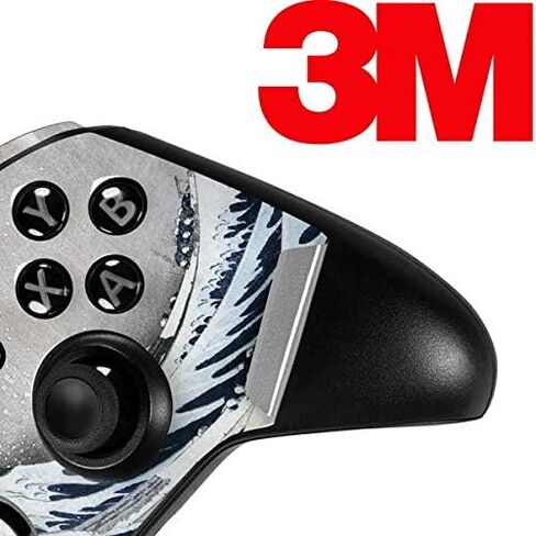 Skinit Decal Gaming Skin Compatible with Xbox One Elite Controller - Officially Licensed Bridgeman Art The Great Wave Off Kanagawa Design in Saudi Arabia