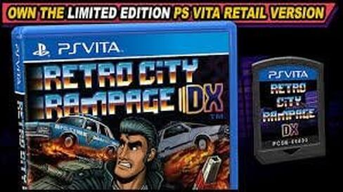 Retro City Rampage DX - PS Vita (إصدار مادي محدود) in Saudi Arabia