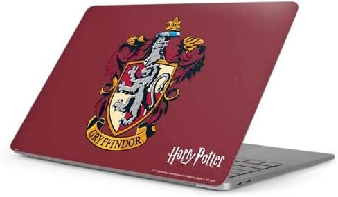 غلاف كمبيوتر محمول من Skinit متوافق مع جهاز MacBook Pro 16in (2019-20) - تصميم Warner Bros Gryffindor House Crest المرخص رسميًا in Saudi Arabia