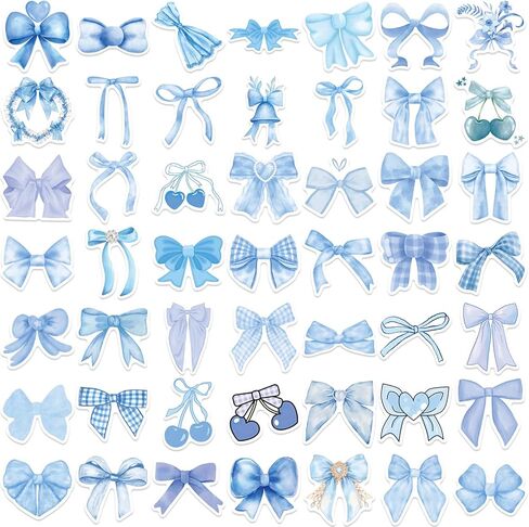 50PCS Blue Winter-Themed Stickers for Kids,Waterproof Vinyl Winter Stickers for Decorating Laptops, Water Bottles, Notebooks, Christmas Party Gifts for Kids Teens and Adults (Colourful-1) in Kuwait