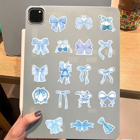 50PCS Blue Winter-Themed Stickers for Kids,Waterproof Vinyl Winter Stickers for Decorating Laptops, Water Bottles, Notebooks, Christmas Party Gifts for Kids Teens and Adults (Colourful-1) in Kuwait