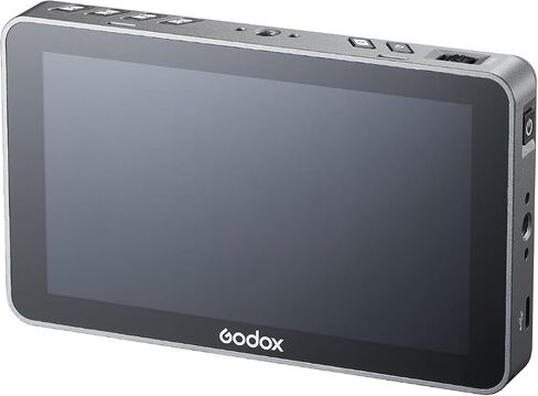 شاشة Godox GM6s Pro Kit2 تعمل باللمس 5.5 بوصة، شاشة لمس ميدانية للكاميرا 2000nit HD 1920x1080 IPS، سلسلة ألوان Rec.709، دعم LUT ثلاثي الأبعاد، مدخل/خارج HDMI 4K مع شاشة كاميرا منخفضة استهلاك الطاقة 10 وات in Saudi Arabia