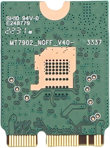 بطاقة Yoidesu WiFi 6E اللاسلكية، محول شبكة Bluetooth 5.2 Tri Band 4200Mbps مع واجهة NGFF M.2، محول شريحة WiFi يدعم Wins 10 11، Linux Openwrt لأجهزة الكمبيوتر المحمول in Saudi Arabia