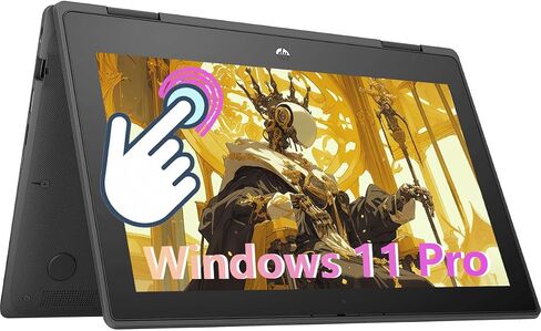 HP ProBook x360 11 G6 EE 2 in 1 Laptop, Windows 11 Pro, Touchscreen Business Notebook, Core i5-10210Y, 8 GB RAM, 256 GB SSD, Wi-Fi, Bluetooth (Renewed) in Saudi Arabia