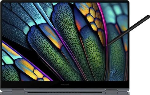 Samsung Galaxy Book4 Pro 360 كمبيوتر محمول 2 في 1 15.6 بوصة 120 هرتز 2.8K شاشة لمس Intel 16-Core Ultra 7 155H 16GB LPDDR5 4TB SSD Thunderbolt 4 WiFi 6E لوحة مفاتيح بإضاءة خلفية بصمة 1080p FHD كاميرا Win11 Home in Saudi Arabia