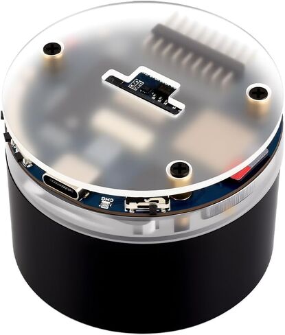 لوحة تطوير السماعات الذكية Waveshare ESP32-S3 AI، ميكروفونات مزدوجة، تقليل الضوضاء، إضاءة RGB، شاشة خارجية ودعم الكاميرا in Kuwait