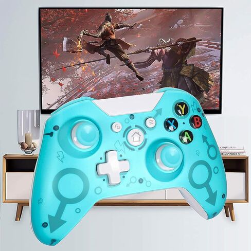 HanSY Wireless Controller for Xbox One, Series X/S, PS3, PC; 2.4GHz Wireless, No Headphone Jack in Saudi Arabia