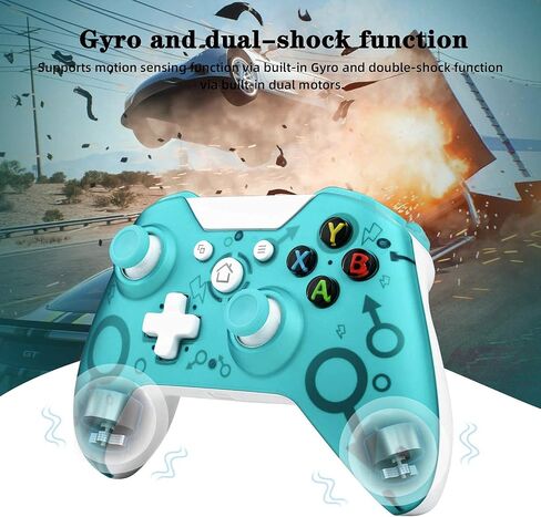 HanSY Wireless Controller for Xbox One, Series X/S, PS3, PC; 2.4GHz Wireless, No Headphone Jack in Saudi Arabia