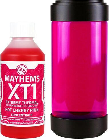 Mayhems - مبرد الكمبيوتر المركز XT1 - سائل تبريد مياه الكمبيوتر - تبريد سائل، سلسلة الأداء الحراري، 250 مل، برتقالي غروب الشمس النيون in Kuwait
