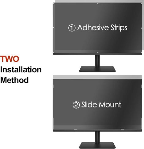 【20 Pack】 24 Inch Privacy Screen Filter for 16:9 Widescreen Monitor - Anti Glare Blue Light Blocking, Eye Protection Anti-Scratch Removable Protector in Saudi Arabia