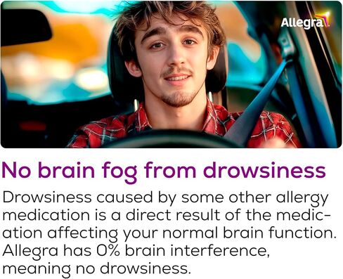 أقراص أليجرا للحساسية 24 ساعة - 180 ملجم - 45 قرصًا in Kuwait