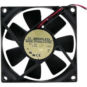 1pcs AD0824LS-A70GL 8025 24V 0.09A 8CM in Saudi Arabia