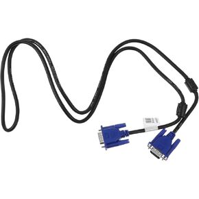 كابل بيانات Vga متين من قطعتين لشاشة الكمبيوتر المحمول وجهاز العرض المقاوم للحرارة وغطاء من البولي إيثيلين وسلك نقل الفيديو لعرض الكمبيوتر in Saudi Arabia