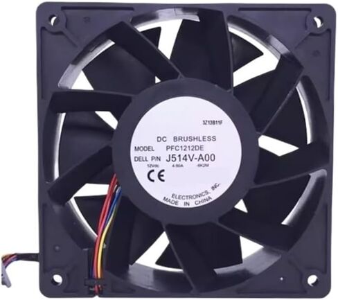 1pcs PFC1212DE 12CM 12038 12V 4.8A(Two-Wire) in Saudi Arabia