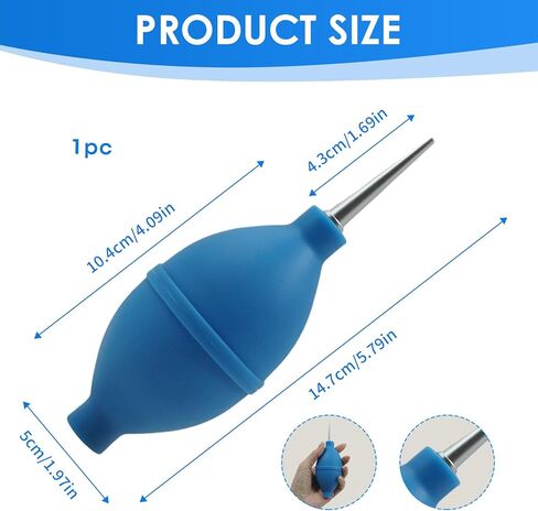 1PCS Compressed Air Duster,Camera Cleaning Kit,Coffee Cleaning Tool,Multi-Purpose Cleaning Device for Electronics,Cameras, Coffee Equipment,Ideal for Photographers and Tech Enthusiasts in Kuwait