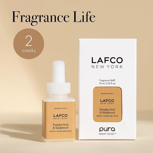 إعادة تعبئة الجهاز الذكي LAFCO New York Pura، بابونج لافندر - قارورة توفر ما يصل إلى أسبوعين من عمر العطر - صنع في الولايات المتحدة الأمريكية in Saudi Arabia