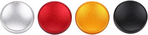 CHICIRIS Aluminum Alloy Concave Shutter Release Set for X100 X100S X10 X20 - Decorative Camera Shutter for, 4Pcs Pack (Red, Black, Silver, Gold) Easy Installation for Photography Enthusiasts in Saudi Arabia