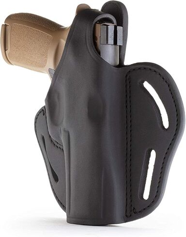 1791 GUNLEATHER Sig P320 Thumb Break Holster - حافظة مسدس جلدية OWB لليد اليمنى - تناسب Sig Sauer P220، P227، P320 و Ruger Security-9 in Kuwait