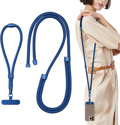 STARGAZ Cell Phone Lanyards & Wrist Straps,Save The Girls Anti Theft Phone Strap,adjustable straps,Supports Crossbody,Neck Holder Use,Compatible With Most Mobile Phones,Is a rave essentials(Lavender) in Kuwait