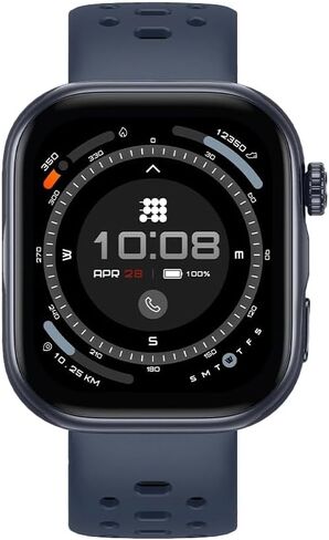 ساعة ذكية Cubitt VIVA Pro 2، شاشة AMOLED HD مقاس 1.85 بوصة، نظام تحديد المواقع العالمي (GPS) مدمج، خرائط غير متصلة بالإنترنت، مقياس الضغط الجوي، بوصلة، VITA AI، مدرب الذكاء الاصطناعي، درجات الاستعداد والنوم، أكثر من 100 وضع رياضي، 5ATM، بطارية تدوم 10 أيا in Kuwait