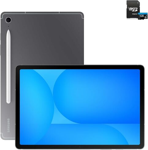 تابلت Samsung Galaxy Tab S10 FE مقاس 10.9 بوصة واي فاي | 8G + 256 جيجابايت (128 جيجابايت + 128 جيجابايت SD) إصدار عالمي - قلم S، عمر بطارية طويل، أداء قوي، شاشة 90 هرتز، مثالي للعمل والدراسة والترفيه، رمادي in Saudi Arabia