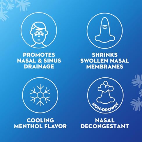 Mucinex Nasal Decongestant Spray، Sinus-Max شديد تخفيف احتقان الأنف، رذاذ الأنف الشفاف والبارد، يدوم 12 ساعة، سريع المفعول، نكهة المنثول المبردة، قد تختلف التعبئة، 0.75 أونصة سائلة (عبوة من 6) in Saudi Arabia