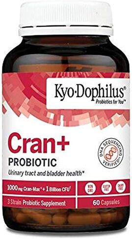 Kyo-Dophilus Cran+ Probiotic, Urinary Tract and Bladder Health*, 60 capsules in Saudi Arabia