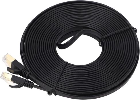 Ciciglow 10 Gigabit CAT7 Cable 10m Oxygen Copper for Networks - مادة PVC متينة in Saudi Arabia