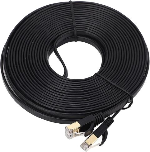 Ciciglow 10 Gigabit CAT7 Cable 10m Oxygen Copper for Networks - مادة PVC متينة in Saudi Arabia