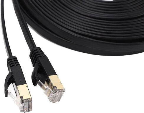 Ciciglow 10 Gigabit CAT7 Cable 10m Oxygen Copper for Networks - مادة PVC متينة in Saudi Arabia