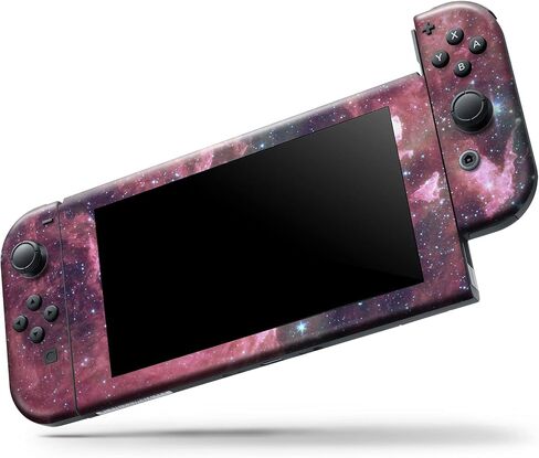 Design Skinz - Compatible with Nintendo Switch OLED Dock Only - Skin Decal Protective Scratch-Resistant Removable Vinyl Wrap Cover - Vibrant Deep Space in Saudi Arabia