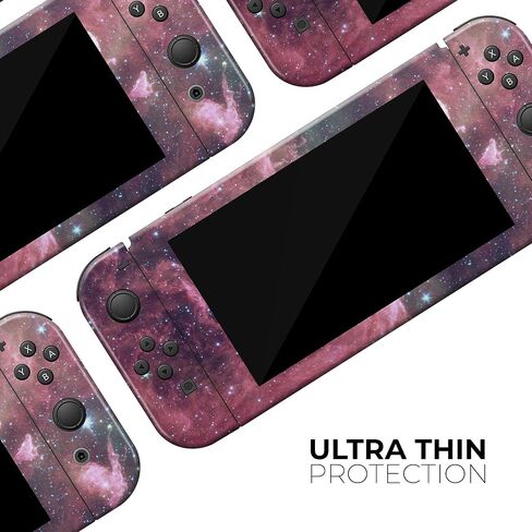 Design Skinz - Compatible with Nintendo Switch OLED Dock Only - Skin Decal Protective Scratch-Resistant Removable Vinyl Wrap Cover - Vibrant Deep Space in Saudi Arabia