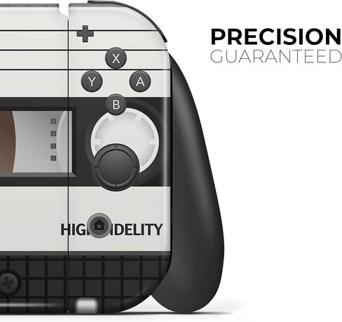 Design Skinz - متوافق مع Nintendo Switch OLED Dock فقط - غطاء حماية من الفينيل مقاوم للخدش وقابل للإزالة - شريط كاسيت صوتي عتيق V1 in Saudi Arabia