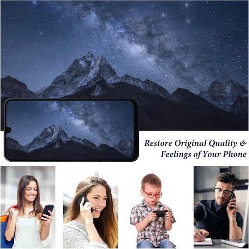 بديل شاشة Samsung Galaxy A16 5G مع طقم الإطار A166e A166u A166p S166v S166w S166dl مجموعة محول رقمي بشاشة LCD تعمل باللمس مع أدوات إصلاح (ليس لهاتف Galaxy A16 4G) in Kuwait