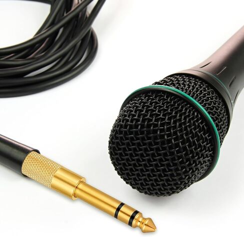 4 Pack 3.5mm (1/8 inch) Male to 6.35mm (1/4 inch) Female and 6.35mm (1/4) to 3.5mm (1/8) Audio Adapter, Headphone Jack Adapter Audio Stereo TRS Converter Adapters for Headphone,Microphone in Saudi Arabia