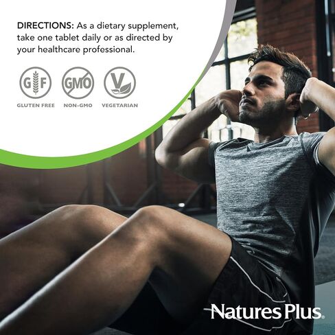 NaturesPlus PRO Longvida Curcumin 1000 mg - 30 قرصًا - يعزز الحماية الصحية من الجذور الحرة - غير معدل وراثيًا، نباتي وخالي من الغلوتين - 30 وجبة in Saudi Arabia