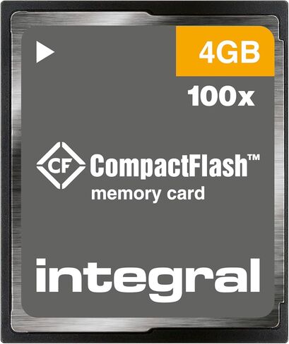Integral 4GB CompactFlash Card Designed for The Photography Enthusiasts, Durable and Reliable in Kuwait