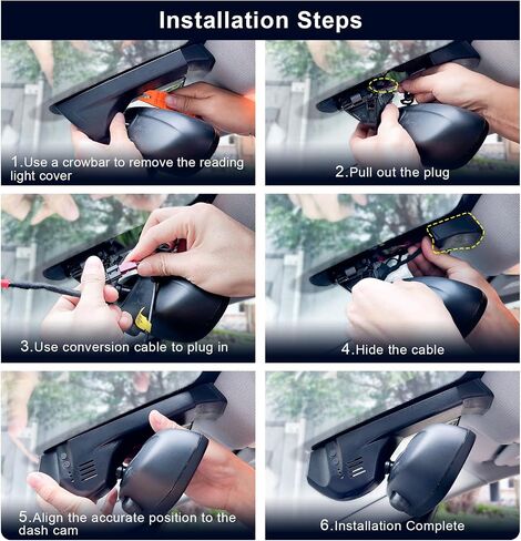 Front 4K & Rear 1080p Dash Cam Custom for BMW X6 Gen3 G06 2024 2025 X6 LCI (Life Cycle Impulse)(Model C), X6M M60i xDrive40i, OEM Style, 2160P UHD Video, WiFi & APP, 128GB Card in Saudi Arabia