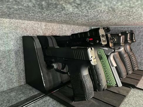 Pistol Rack Gun Holder for Handgun Safe Gun Storage Gun Safe Accessory, Gun Rack Gun Safe Organizer in Saudi Arabia