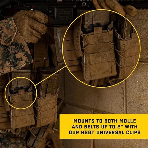 High Speed Gear - Original Taco MOLLE Mag Pouch, Police Gear & Military Gear, Tactical Magazine Pouch for Professionals in Saudi Arabia