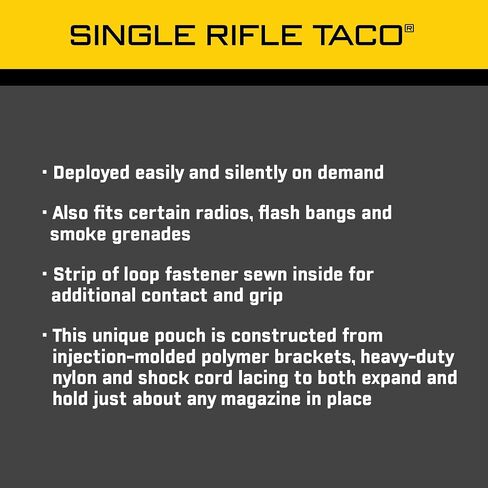 High Speed Gear - Original Taco MOLLE Mag Pouch, Police Gear & Military Gear, Tactical Magazine Pouch for Professionals in Saudi Arabia