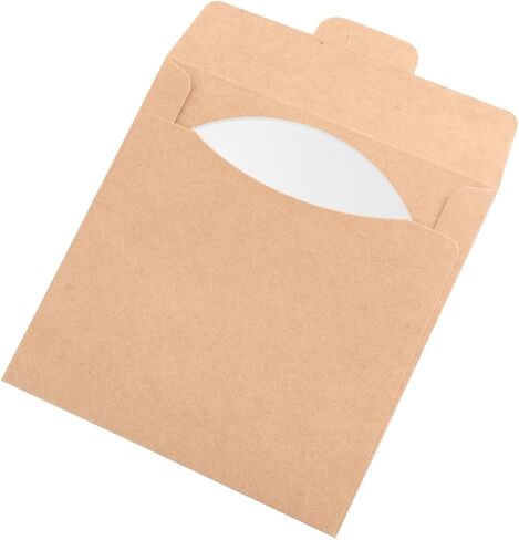 30pcs Eco-Friendly Kraft Paper Cd DVD Case Kraft Paper Bags for Cd Covers DVD Disc Storage Easy to Use Envelopes in Saudi Arabia