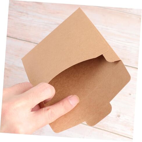 30pcs Eco-Friendly Kraft Paper Cd DVD Case Kraft Paper Bags for Cd Covers DVD Disc Storage Easy to Use Envelopes in Saudi Arabia