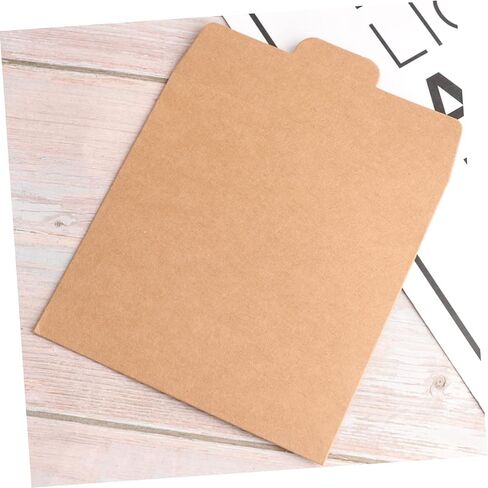 30pcs Eco-Friendly Kraft Paper Cd DVD Case Kraft Paper Bags for Cd Covers DVD Disc Storage Easy to Use Envelopes in Saudi Arabia