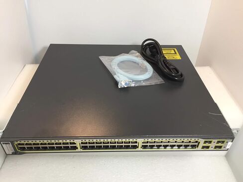Cisco Catalyst WS-C3750G-48PS-S 48 Port PoE 3750G Gigabit Switch (متجدد) in Saudi Arabia