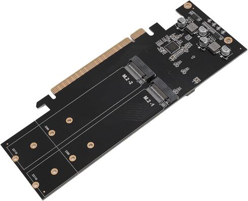 محول SUNGOOYUE رباعي NVME PCIe عالي السرعة، محول M.2 NVME إلى PCIe 4.0 X16، يدعم 10، مناسب للكمبيوتر الشخصي in Kuwait