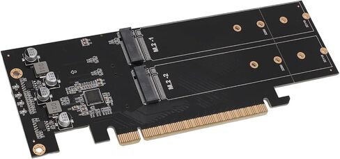 محول SUNGOOYUE رباعي NVME PCIe عالي السرعة، محول M.2 NVME إلى PCIe 4.0 X16، يدعم 10، مناسب للكمبيوتر الشخصي in Kuwait