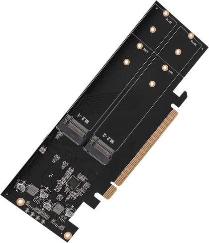 محول SUNGOOYUE رباعي NVME PCIe عالي السرعة، محول M.2 NVME إلى PCIe 4.0 X16، يدعم 10، مناسب للكمبيوتر الشخصي in Kuwait