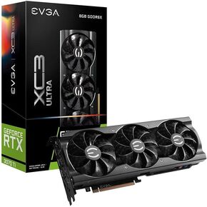EVGA GeForce RTX 3070 Ti XC3 Ultra Gaming, 08G-P5-3785-KL, 8GB GDDR6X, iCX3 Cooling, ARGB LED, Metal Backplate (Renewed) in Kuwait